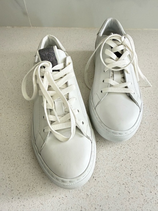 Brunello Cucinelli Shoes - Brunello Cucinelli Leather Low-Top Sneakers EU 37 US 7